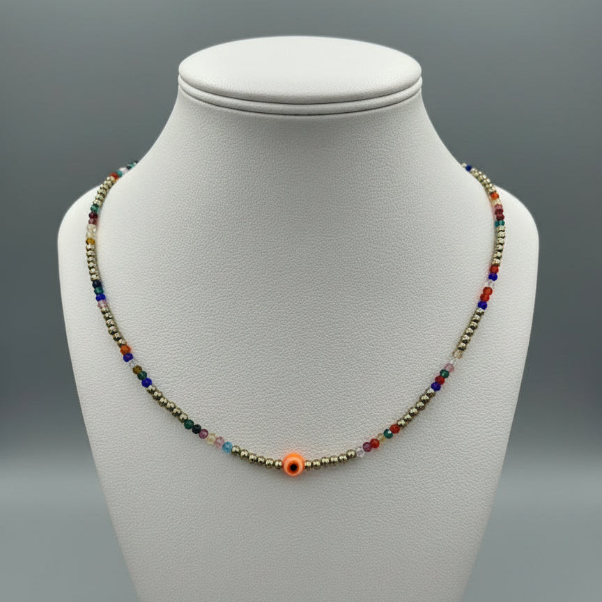 THIN MULTI COLOR NECKLACE