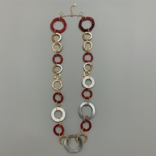 RED HORN NECKLACE