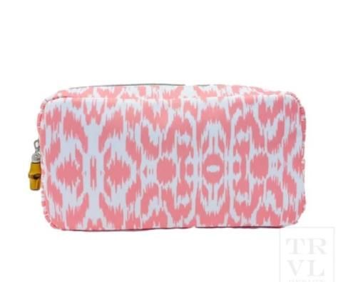 GLAM TWILL PINK/GREEN IKAT