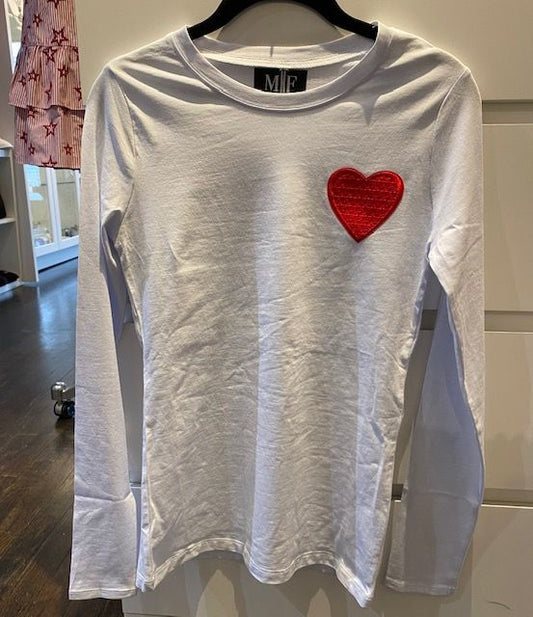 HEART L/S TEE