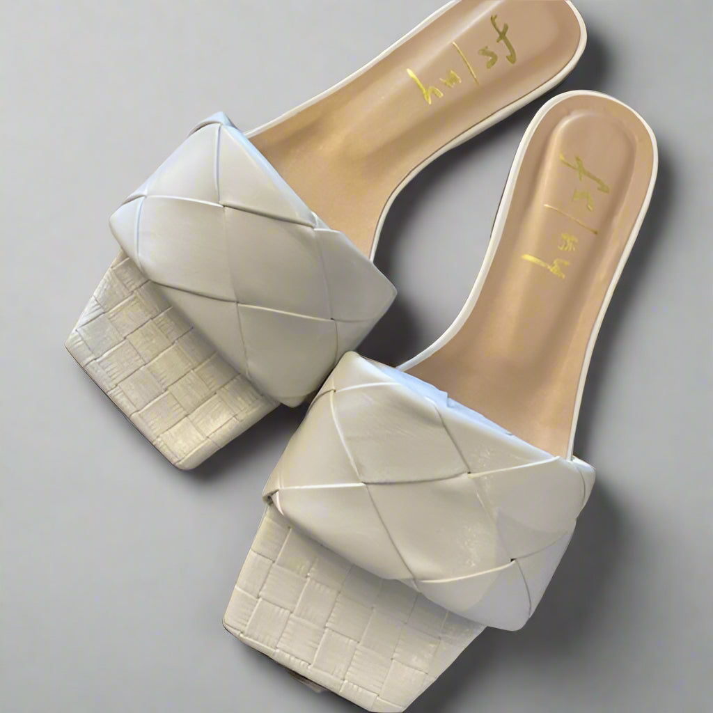 JOLENE WOVEN SLIDE