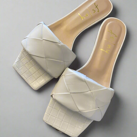 JOLENE WOVEN SLIDE