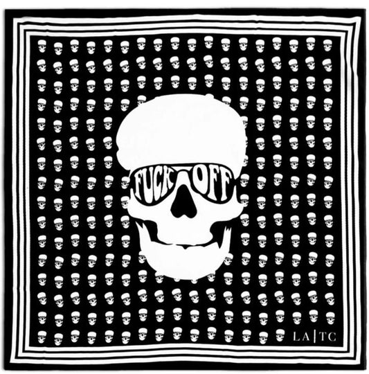 F*OFF SKULL SCARF