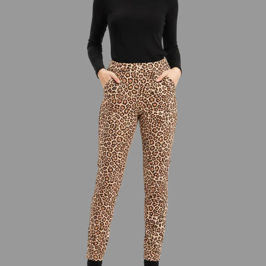 LEOPARD JOGGERS