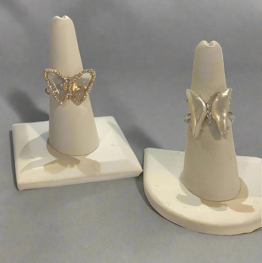 BUTTERFLY CZ RINGS