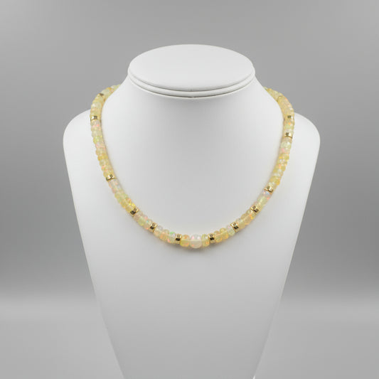 OPAL BEAD NECKLACE