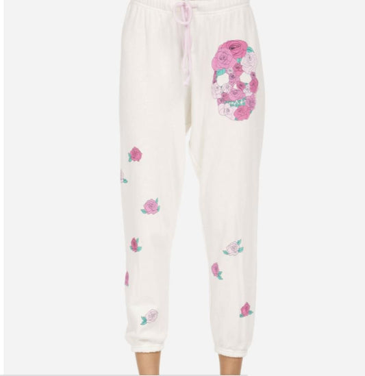 RUTH ROSE SKULL SWEATPANT