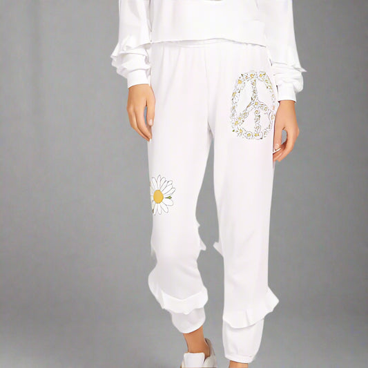 TAMARA HAPPY DAISY RUFFLE PANT