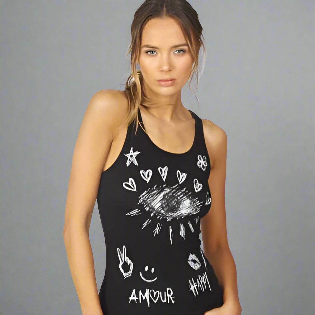 ESMERELDA DOODLE ELEMENTS TANK