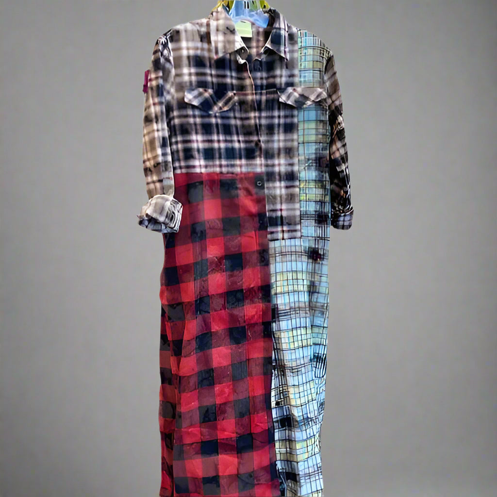FLANNEL SHACKET/DRESS