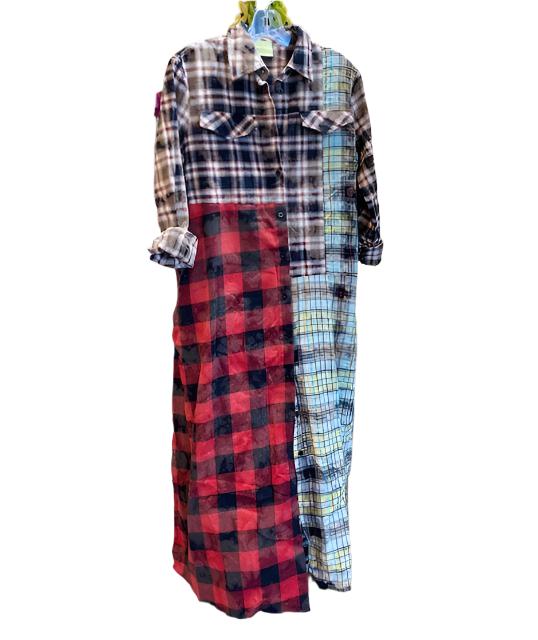 FLANNEL SHACKET/DRESS