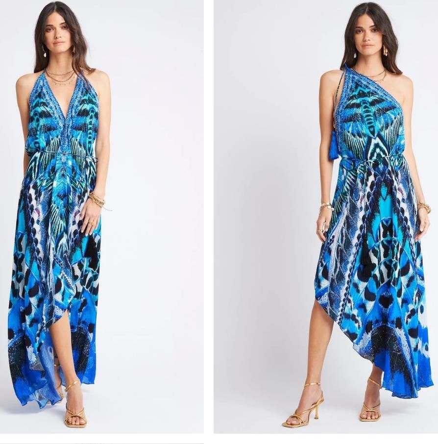 WILD FEATHERS 3 WAY DRESS