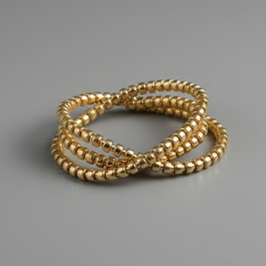 GOLD BEADS BRACELET