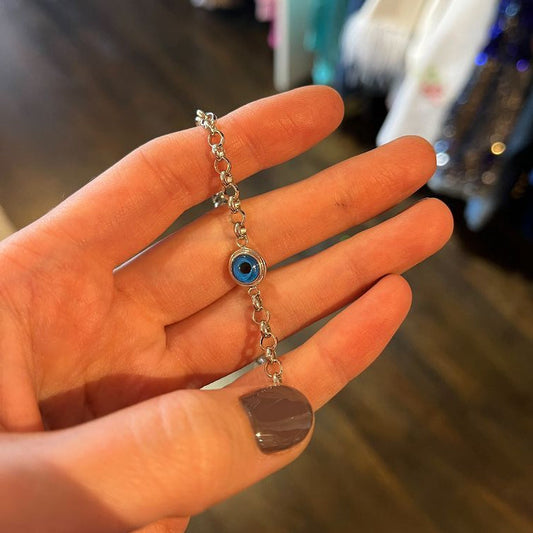 EVIL EYE CHAIN BRACELET