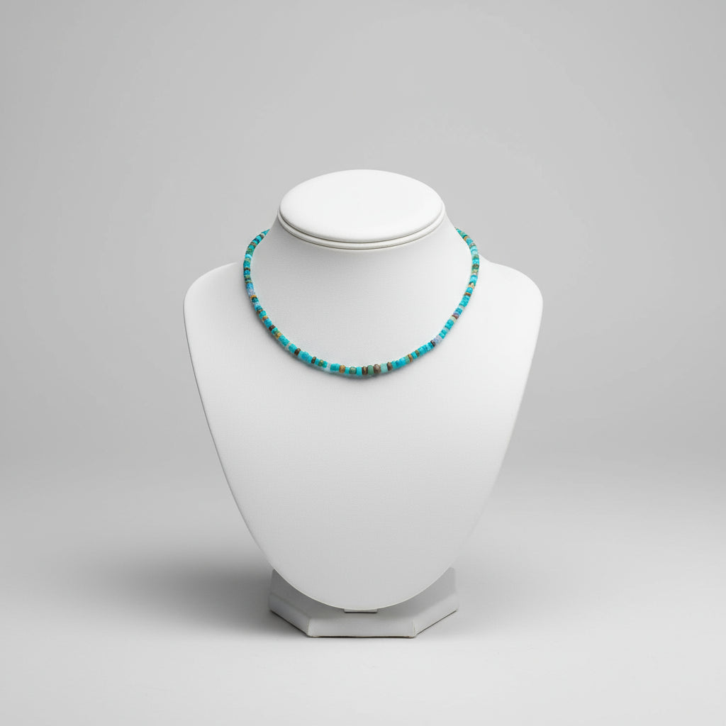 BLUE OPAL NECKLACE