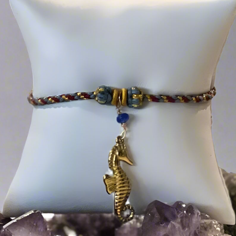 HANDWOVEN SEAHORSE BRACELET
