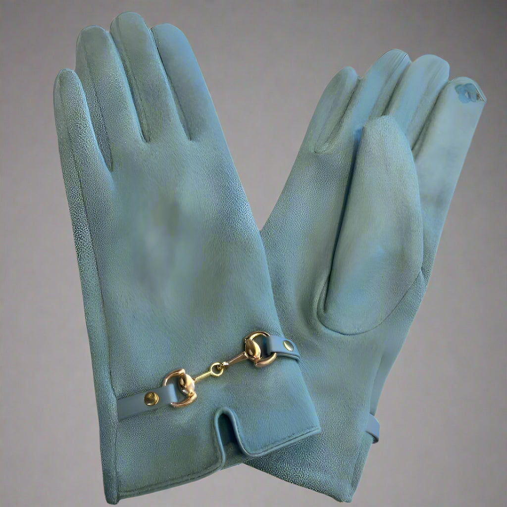 GLOVES WITH EMBELLISHMENT