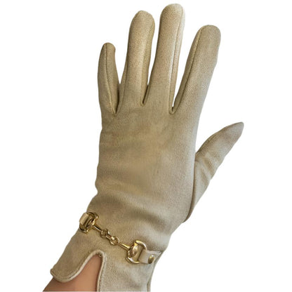 GLOVES WITH EMBELLISHMENT