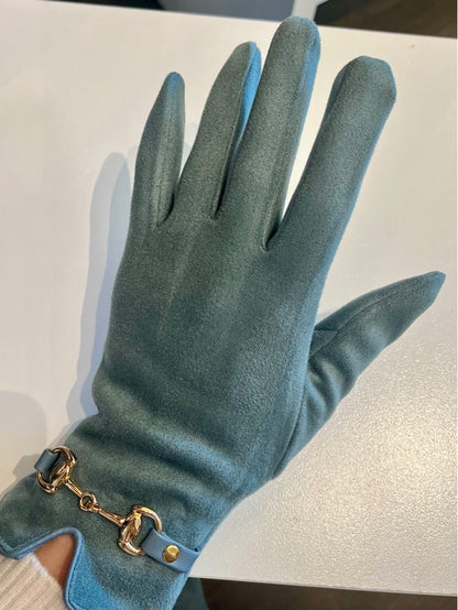 GLOVES WITH EMBELLISHMENT