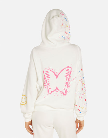 TRINA SPLATTER ELEMENTS HOODIE