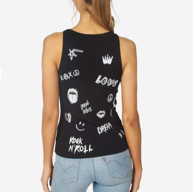 ESMERELDA DOODLE ELEMENTS TANK