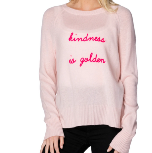 KINDNESS IS GOLDEN CASHMERE