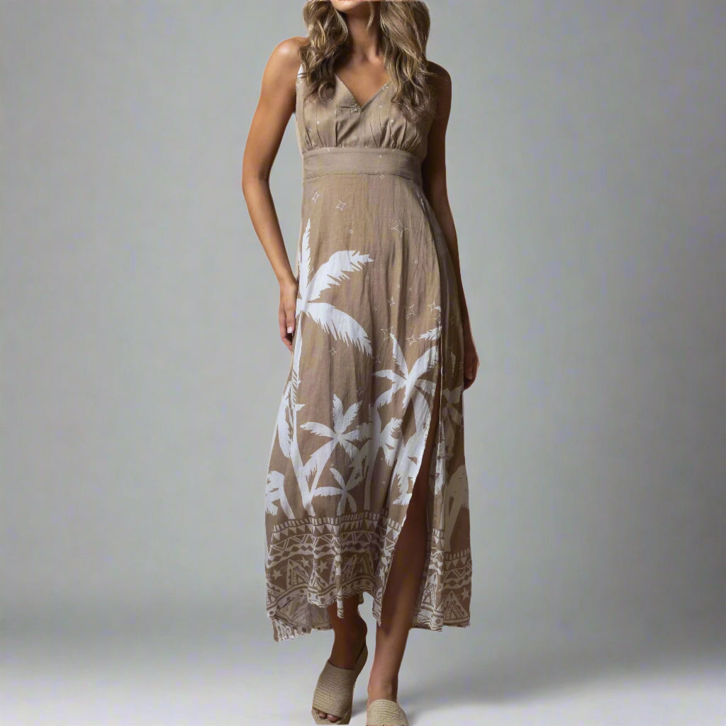 JUNGLE TRIBE MAXI DRESS
