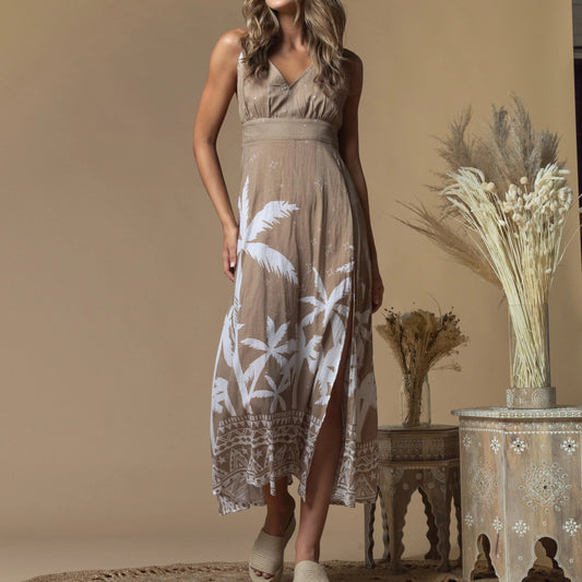 JUNGLE TRIBE MAXI DRESS