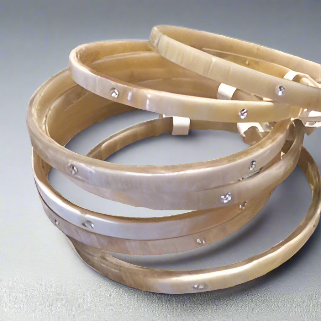 HORN MED BANGLE SWARORSKI-BRACELET