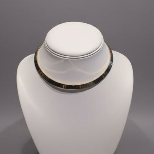 YELLOW GOLD 14KT COLLAR NECKLACE