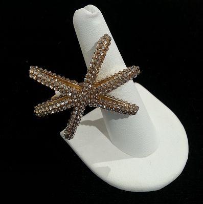 PAVE STAR RING