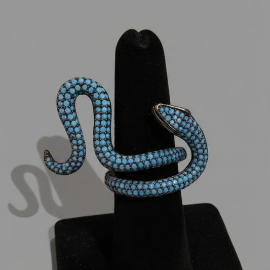 TURQUOISE SNAKE RING