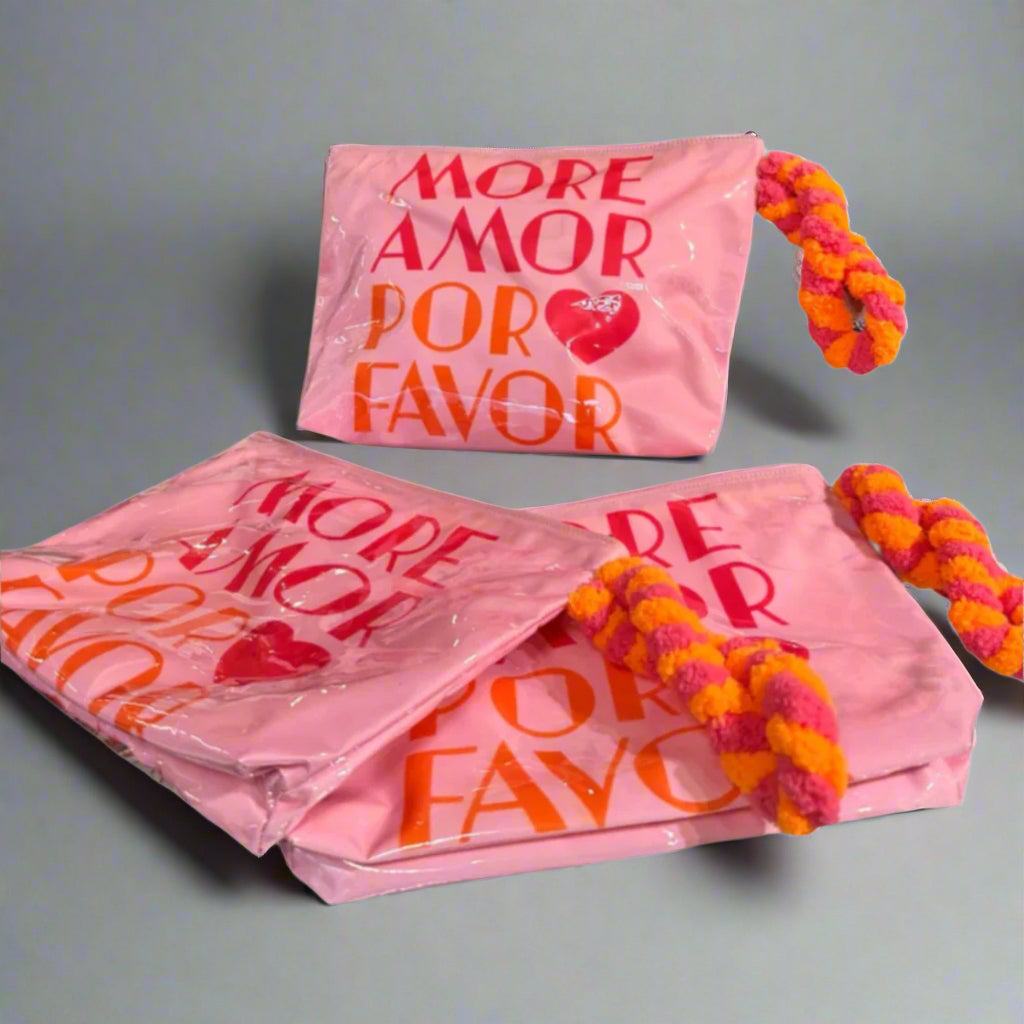 MORE AMOR POR FAVOR POUCH
