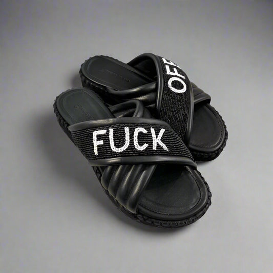 FUCK OFF SANDALS