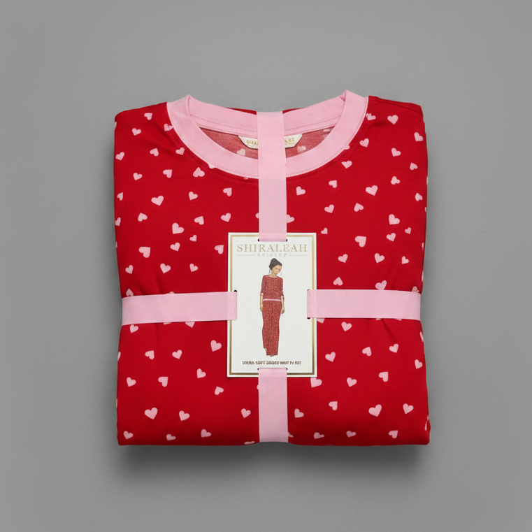 MINI HEARTS ULTRA SOFT JERSEY PAJAMA