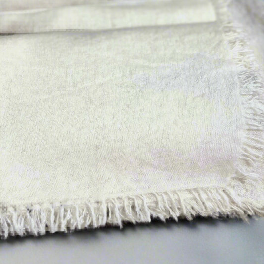 CREAM CASHMERE SCARF