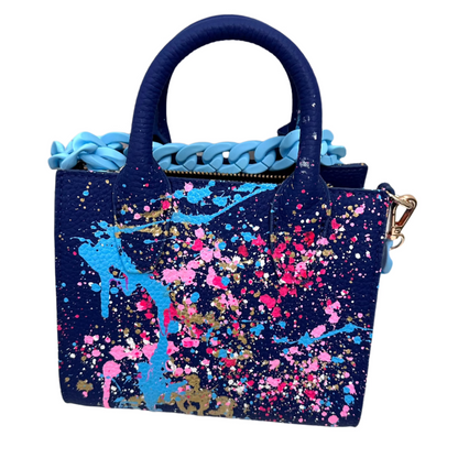 CAMILA HAND PAINTED MINI TOTE BAG