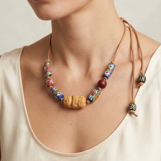 BOHO BUDDHA NECKLACE