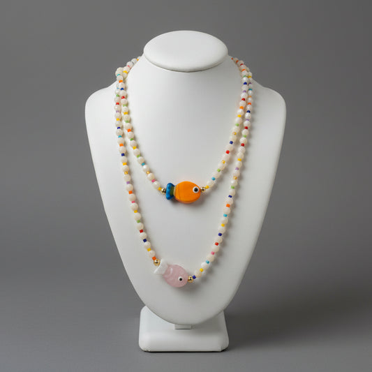 COLORFUL FISH NECKLACE