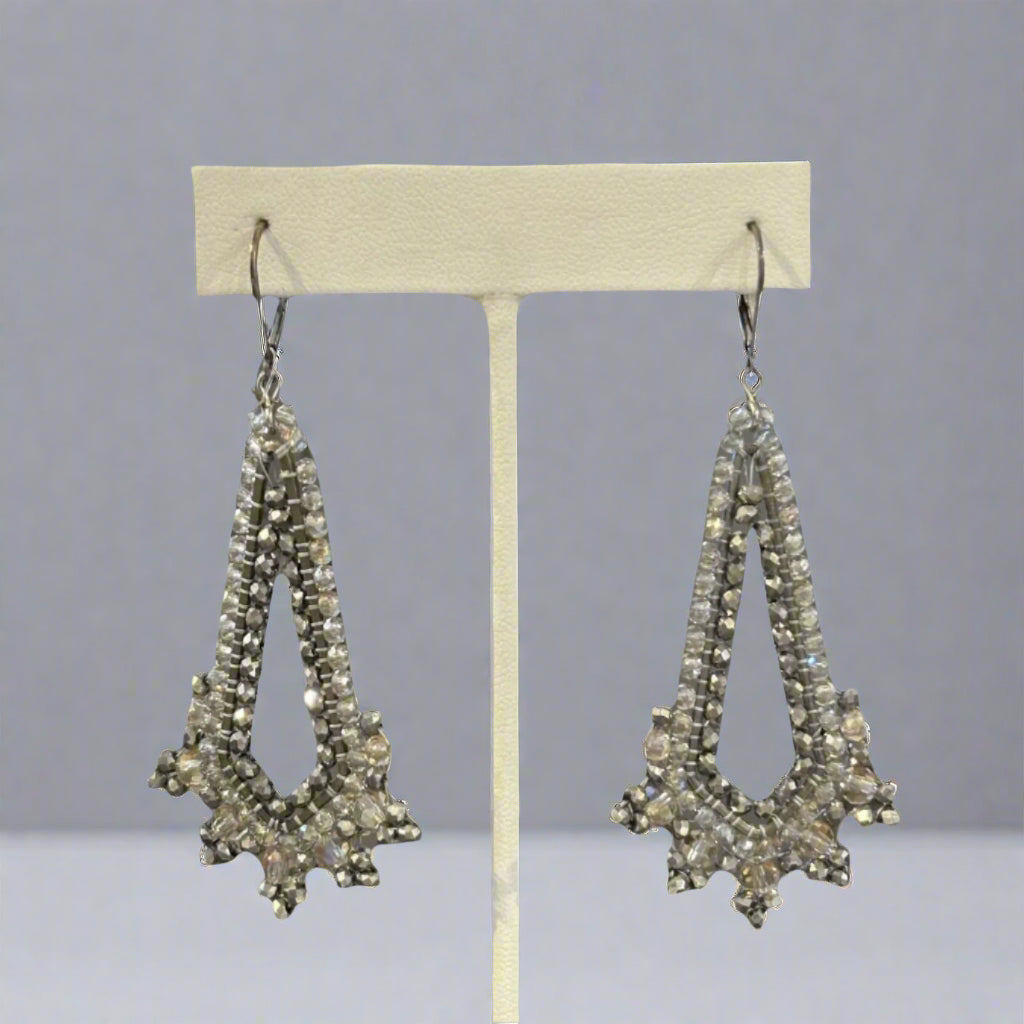 SUNRISE GOLD DUST NUDE STR.SIL-EARRING