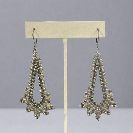 SUNRISE GOLD DUST NUDE STR.SIL-EARRING