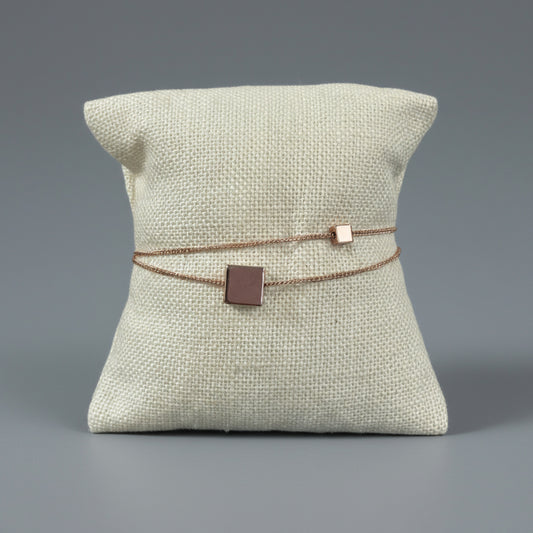 ROSE GOLD SQUARE BRACELET