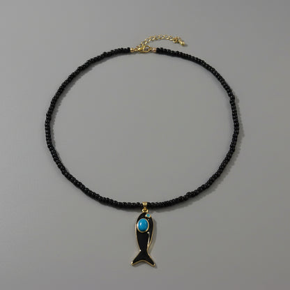 FISH EYE NECKLACE