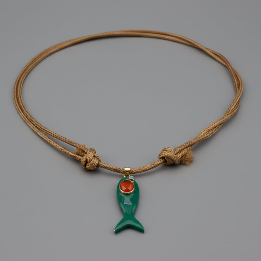 FISH EYE NECKLACE