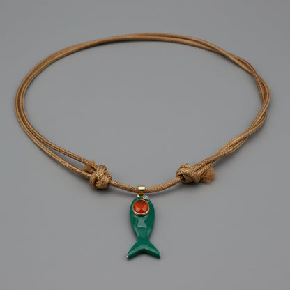 FISH EYE NECKLACE