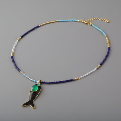 FISH EYE NECKLACE