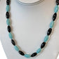 AGATE LARIMAR BLACKEND CLASP