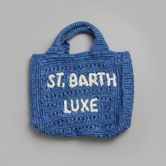 RAFFIA CROCHET RESORT TOTE BAG