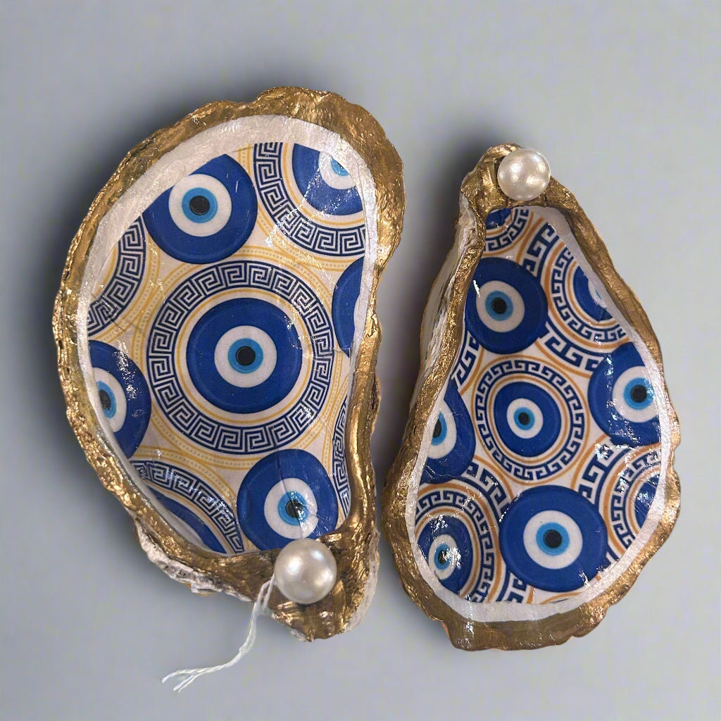 OYSTER SHELL JEWELRY HOLDERS