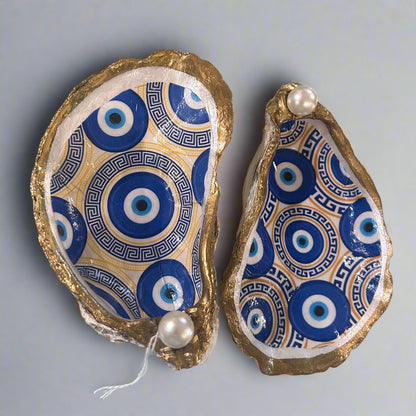 OYSTER SHELL JEWELRY HOLDERS